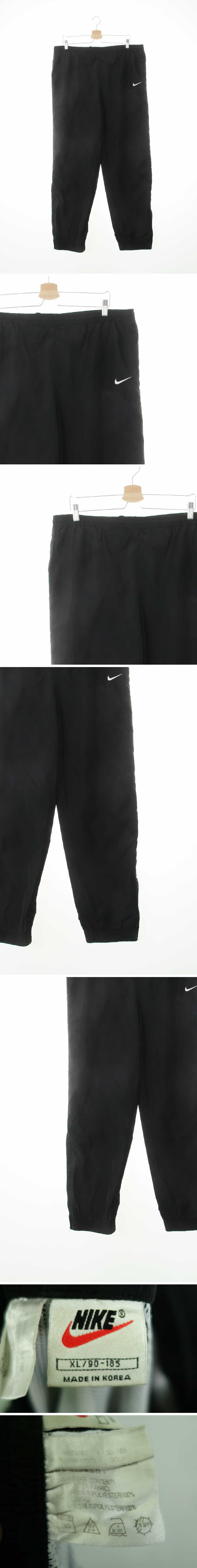 나이키 자수로고조거파라슈트팬츠 나이키 블랙 자수로고조거파라슈트팬츠