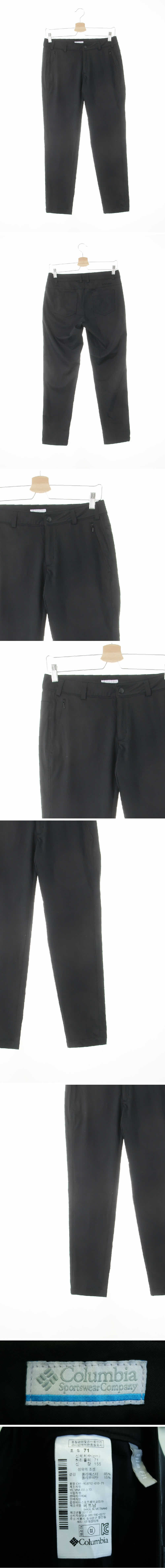 콜롬비아 블랙 스트레치포켓팬츠