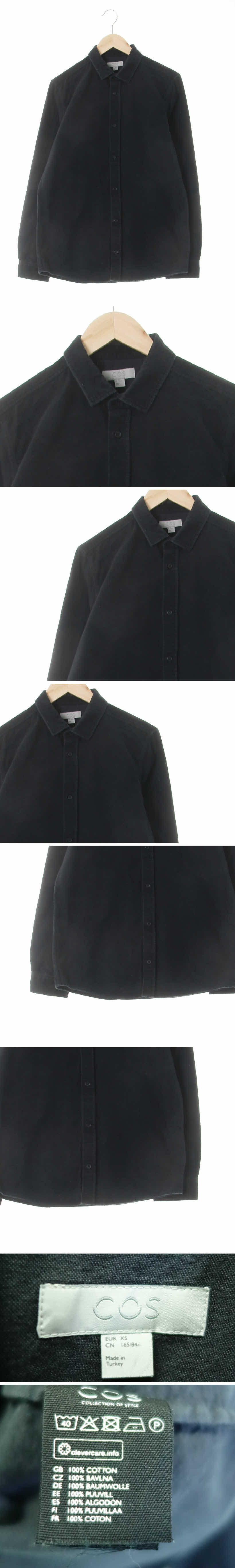 cos 베이직웜셔츠 cos 블랙 플란넬 베이직웜셔츠