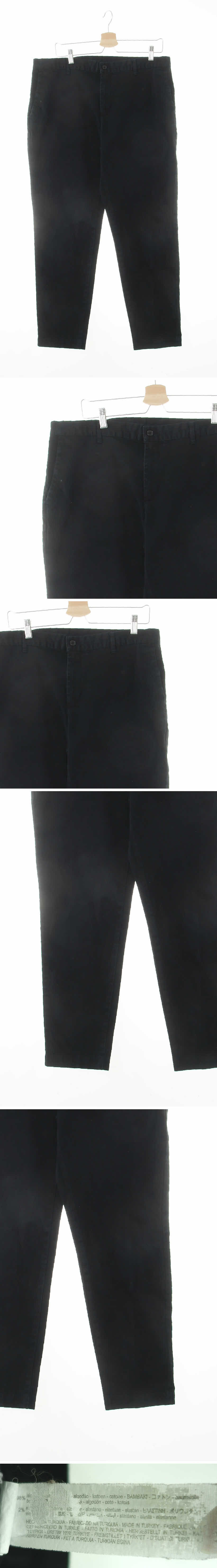 자라 테이퍼슬림핏치노팬츠 자라 블랙 면혼방 테이퍼슬림핏치노팬츠