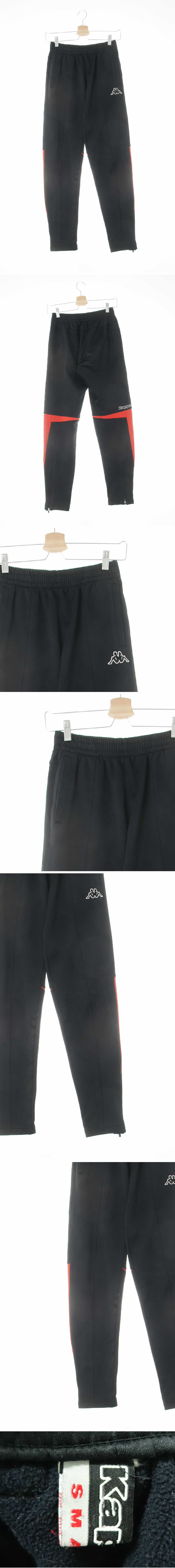 카파 디파인핀턱슬림트레이닝팬츠 카파 블랙 디파인핀턱슬림트레이닝팬츠