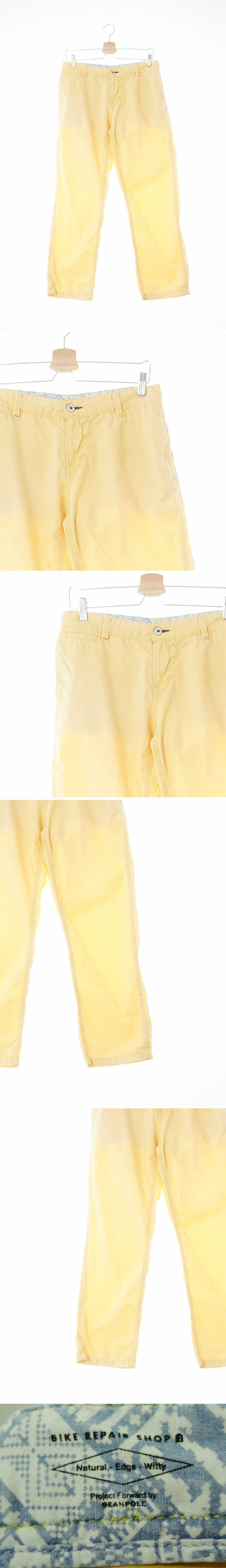 빈폴 다잉팬츠 빈폴 선샤인옐로우 면혼방 다잉팬츠
