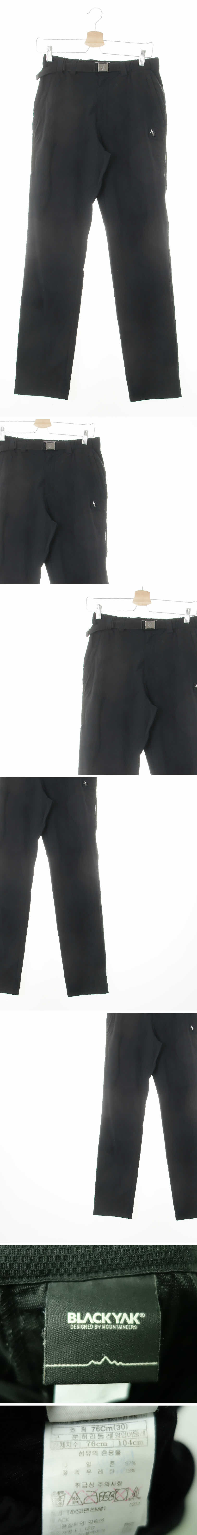 블랙야크 화이트라인벨티드롱트레킹팬츠 블랙야크 블랙 나일론혼방 화이트라인벨티드롱트레킹팬츠
