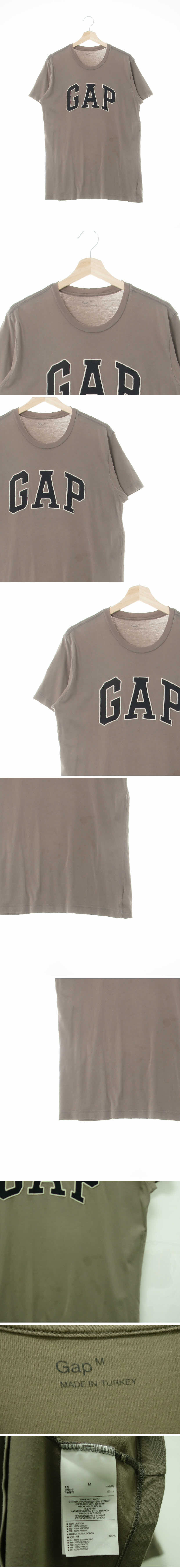 gap 빅패치로고라운드반팔티 gap 브린들브라운 면 빅패치로고라운드반팔티