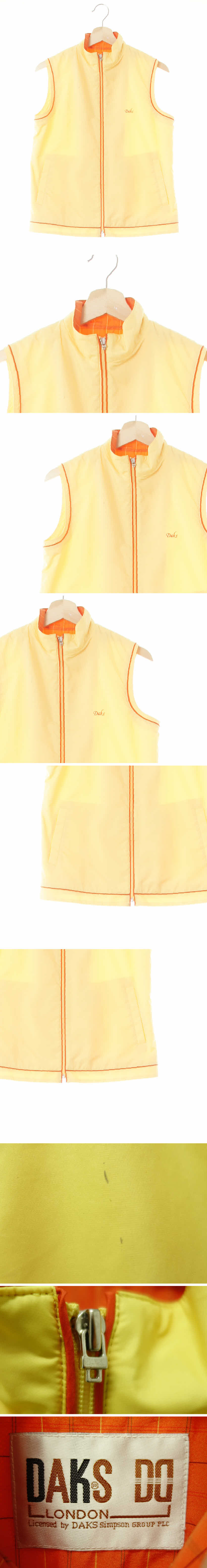 닥스 선라이트옐로우 골프방풍베스트