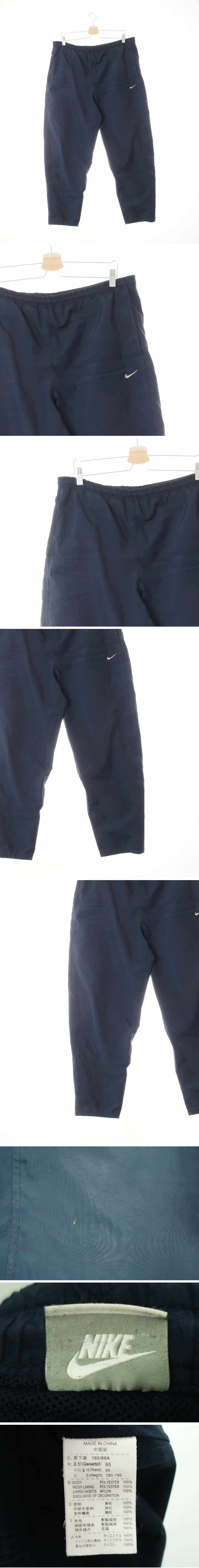 나이키 자수로고파라슈트팬츠 나이키 네이비 자수로고파라슈트팬츠