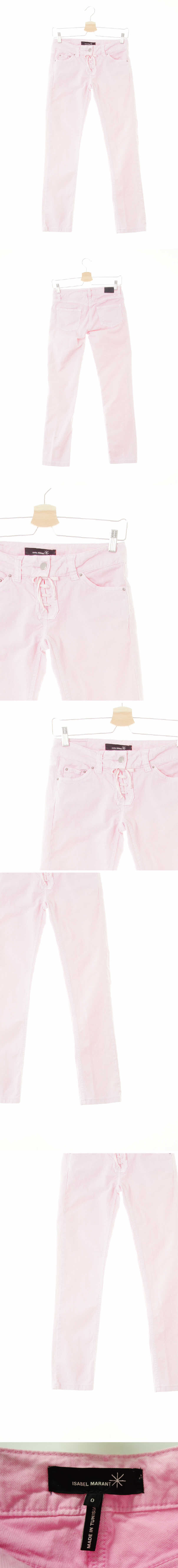 isabel marant 워싱코르셋스키니진 isabel marant 피루엣핑크 데님 워싱코르셋스키니진