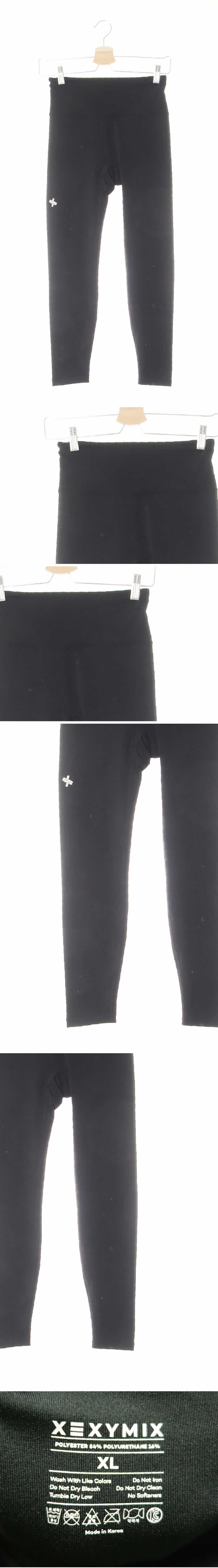 젝시믹스 하이밴딩심볼로고칠부레깅스 젝시믹스 블랙 하이밴딩심볼로고칠부레깅스