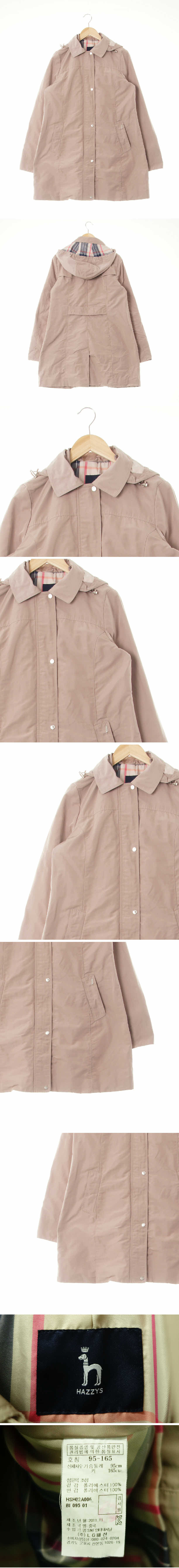 헤지스 디파인후드트렌치코트 헤지스 베이지 디파인후드트렌치코트