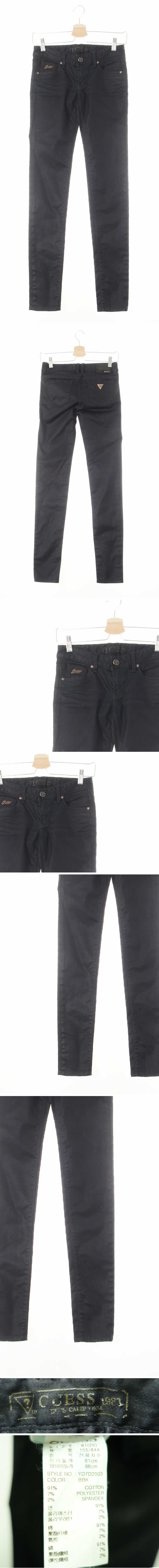 Guess 코팅슈퍼스키니진 Guess 블랙 데님 코팅슈퍼스키니진