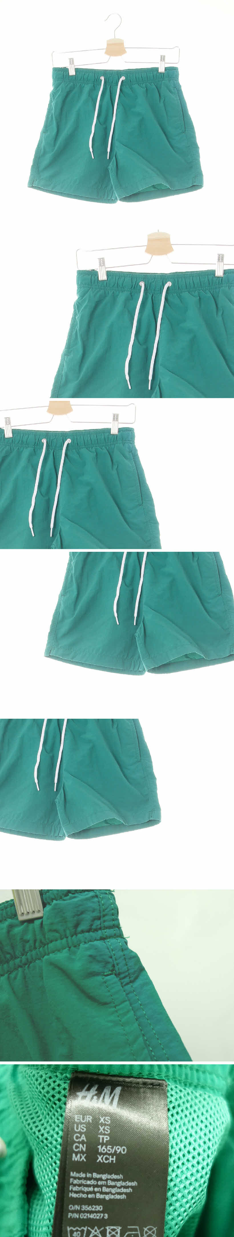 h&m 기능성3부숏츠 h&m 다크그린 기능성3부숏츠