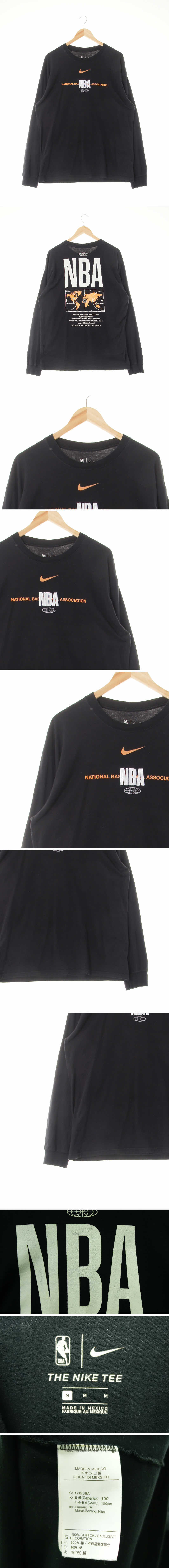 나이키NBA 자수텍스트콜라보롱슬리브 나이키NBA 블랙 프린팅 면 자수텍스트콜라보롱슬리브