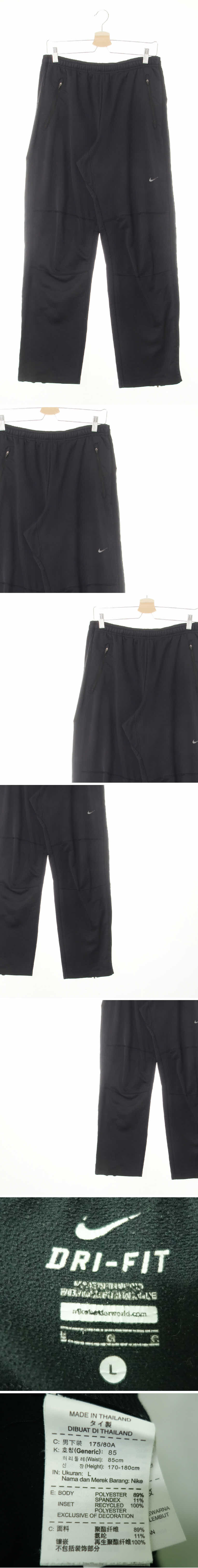 나이키 러닝기모절개트레이닝팬츠 나이키 블랙 드라이핏 러닝기모절개트레이닝팬츠