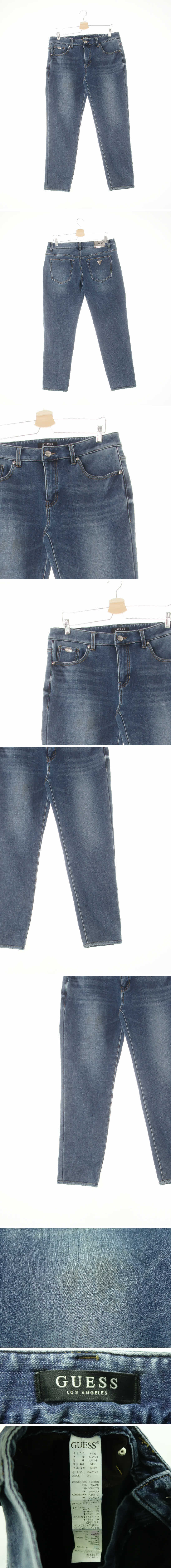 게스 진청 데님 워싱스트레치진