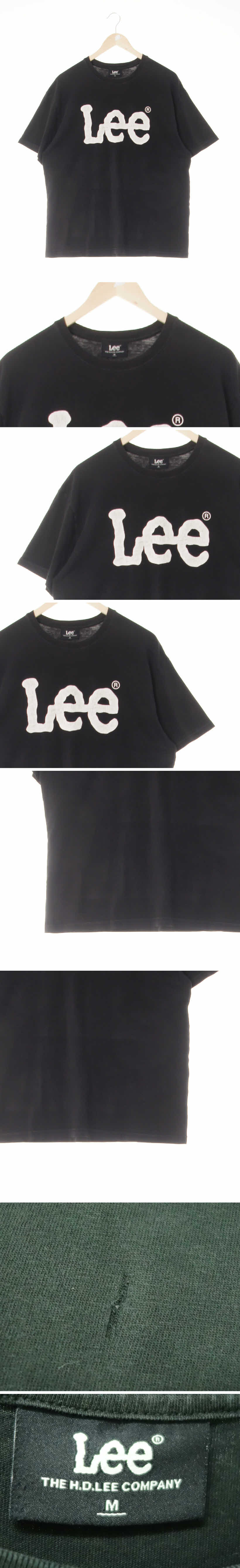 Lee 크래픽로고반팔티 Lee 블랙 프린팅 면 크래픽로고반팔티