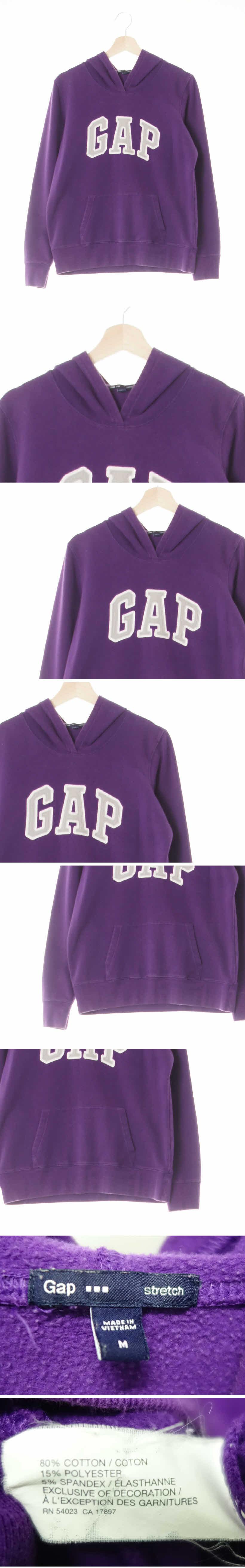 gap 스트레치후드티 gap 퍼플포션 면혼방 스트레치후드티