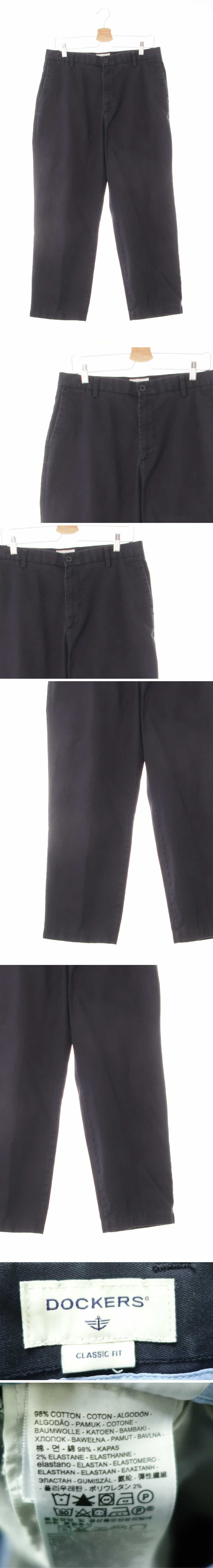 dockers 네이비 면혼방 베이직워크치노팬츠