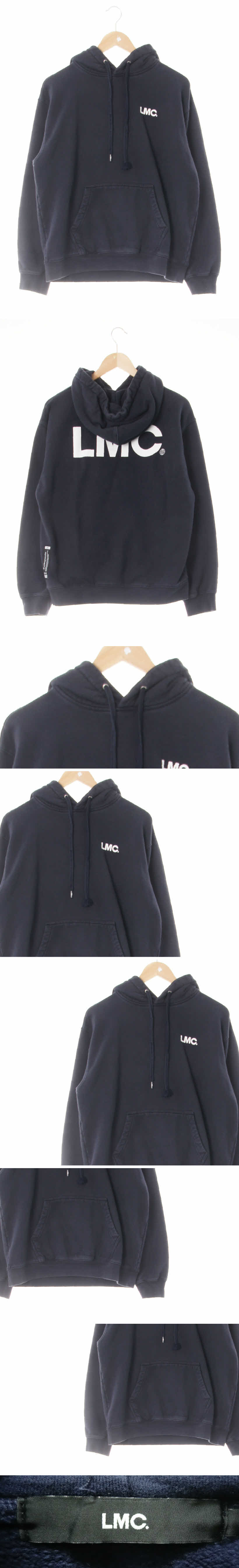 lmc 레귤러핏후드티 lmc 빈티지네이비 면 레귤러핏후드티