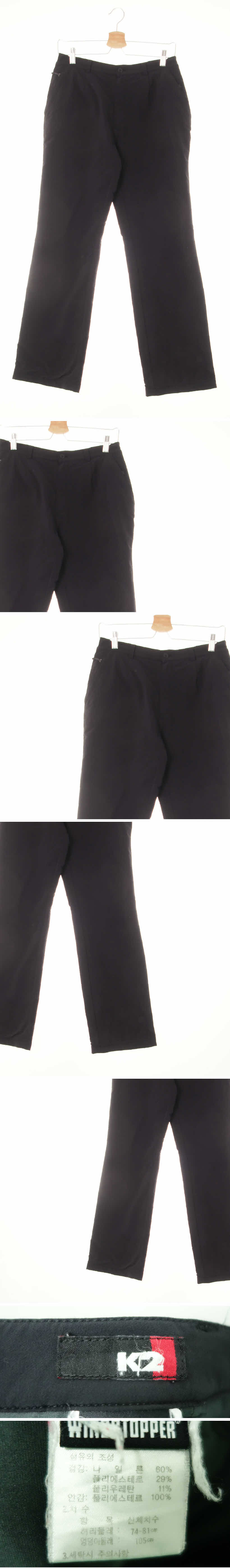k2 부츠컷밴딩아웃도어팬츠 k2 블랙 부츠컷밴딩아웃도어팬츠