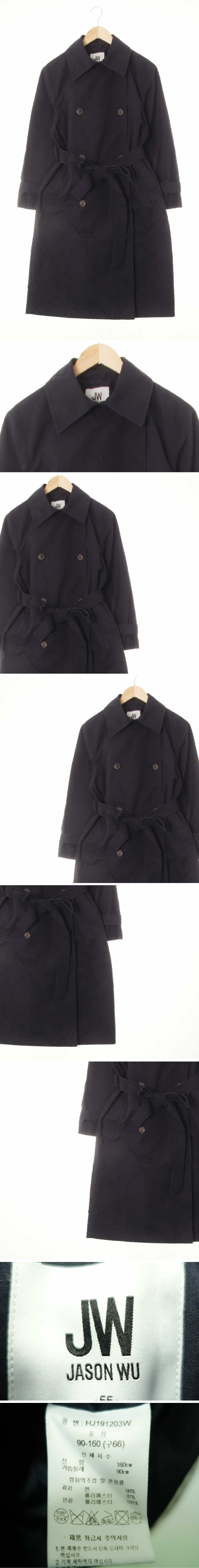 jasonwu 빅카라발마칸코튼롱트렌치코트 jasonwu 네이비 면혼방 빅카라발마칸코튼롱트렌치코트