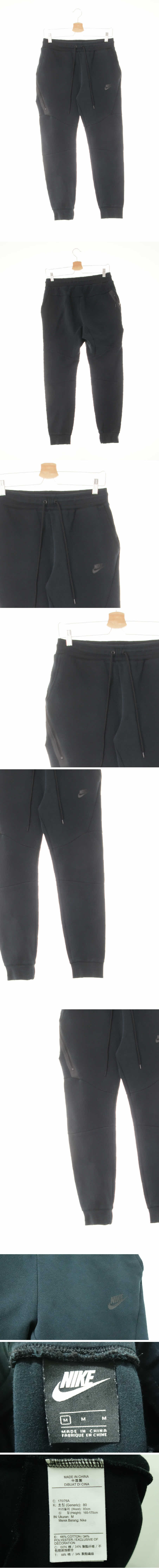 나이키 로고절개조거팬츠 나이키 블랙 프린팅 면혼방 로고절개조거팬츠