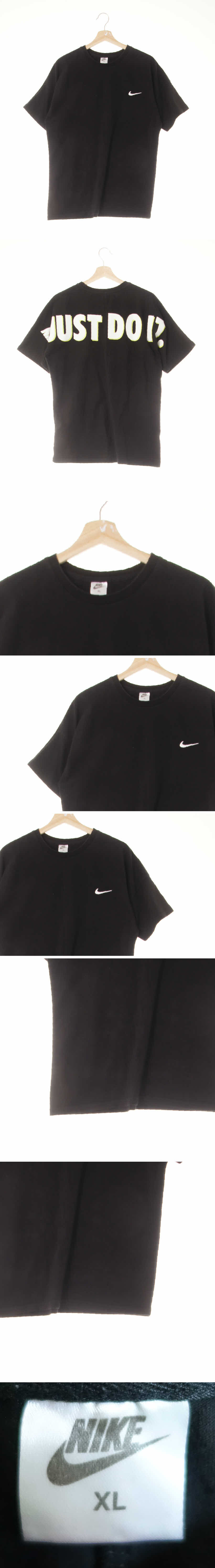 나이키 드롭숄더로고반팔티 나이키 블랙 면혼방 드롭숄더로고반팔티