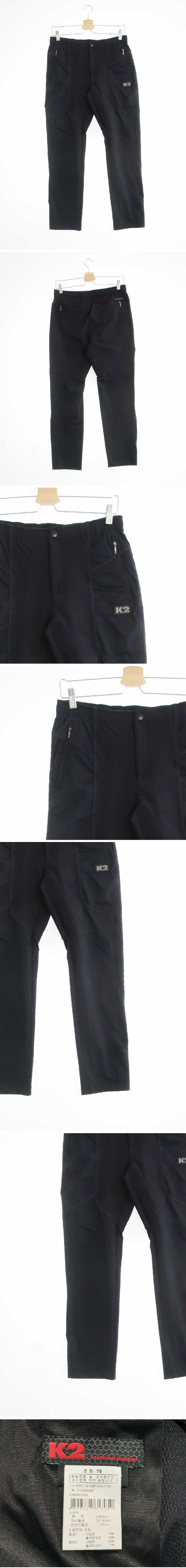 k2 패치로고디파인등산팬츠 k2 블랙 패치로고디파인등산팬츠