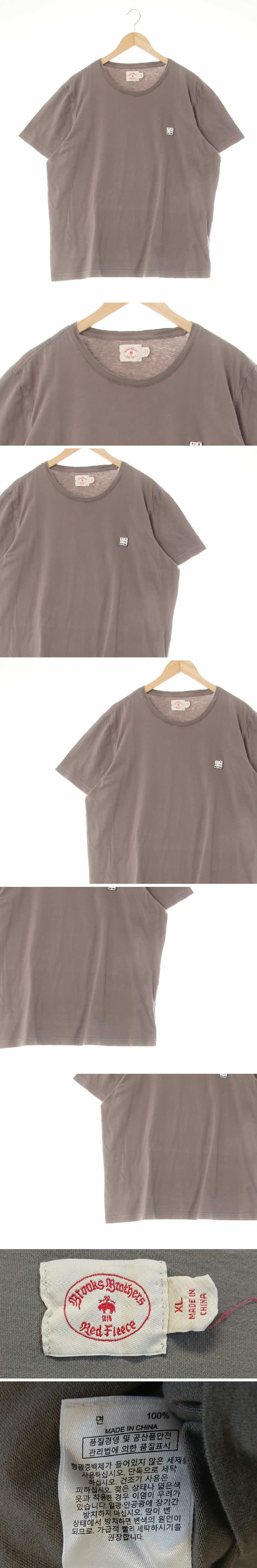 brooksbrothers 차콜 면 루즈핏반팔티