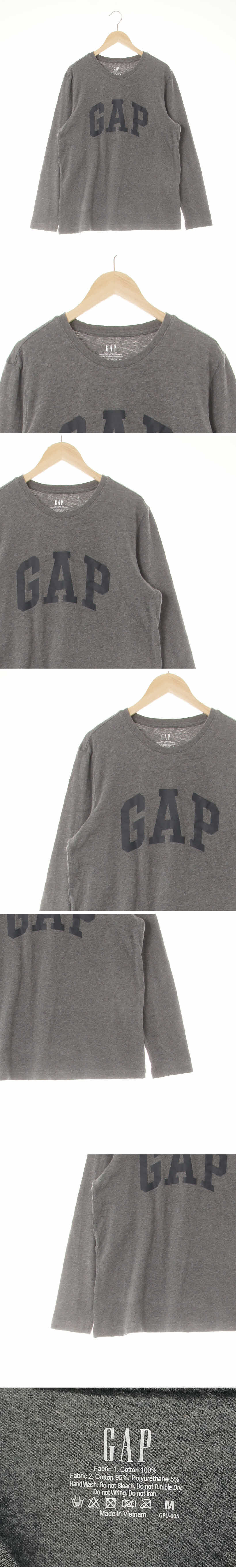 gap 볼드아치레터링크루넥티 gap 멜란지그레이 프린팅 면혼방 볼드아치레터링크루넥티