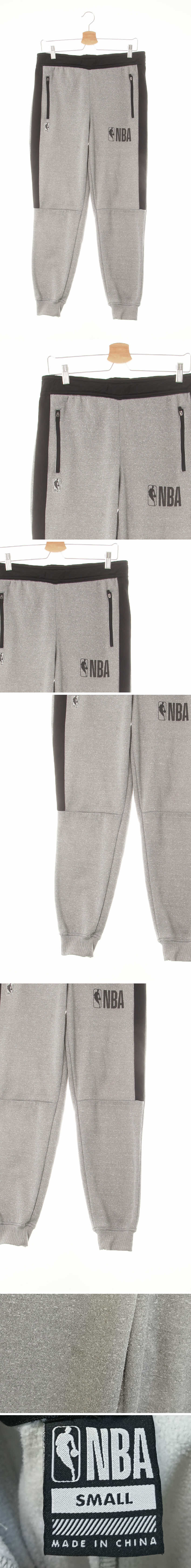 NBA 절개라인배색조거트레이닝팬츠 NBA 멜란지그레이 절개라인배색조거트레이닝팬츠