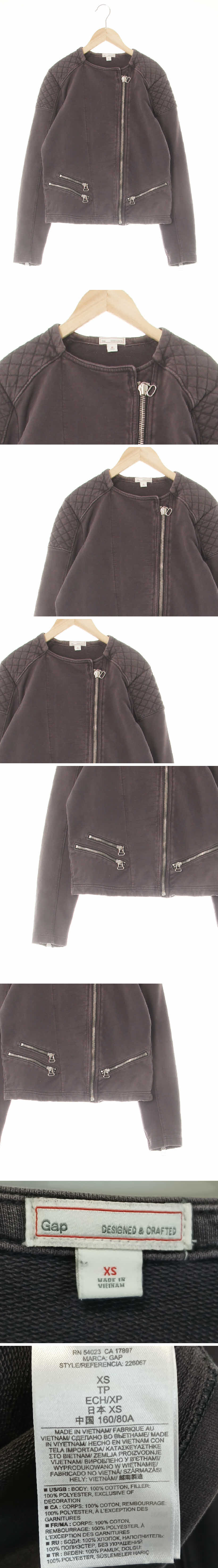 gap 퀼팅숄더비대칭자켓 gap 샤크스킨그레이 면 퀼팅숄더비대칭자켓