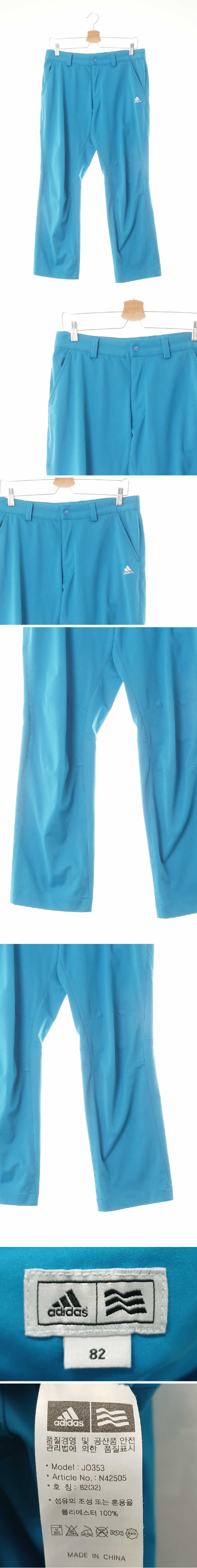 아디다스 실리콘로고스포츠팬츠 아디다스 비비드블루 실리콘로고스포츠팬츠