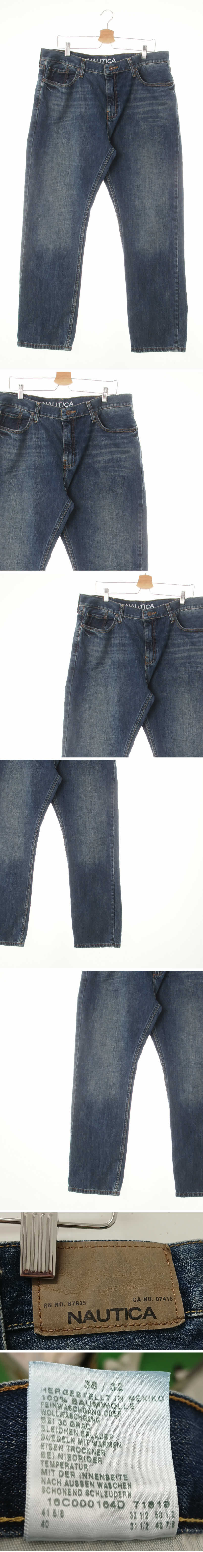 nautica 스트레치테이퍼드진 nautica 인디고 데님 스트레치테이퍼드진