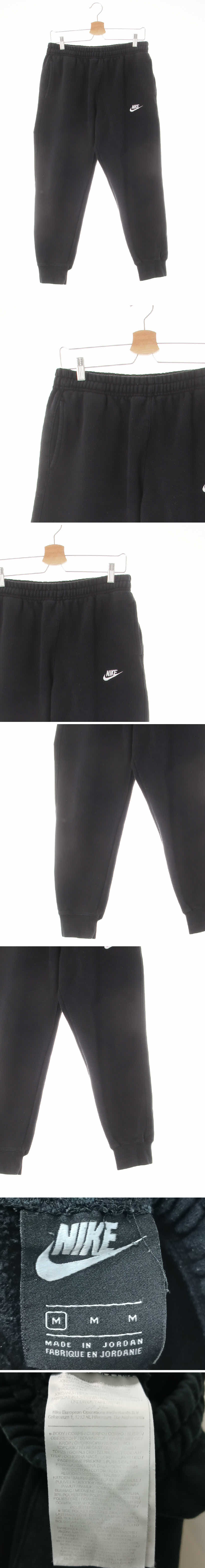 나이키 조거베이직기모트레이닝팬츠 나이키 블랙 면혼방 조거베이직기모트레이닝팬츠