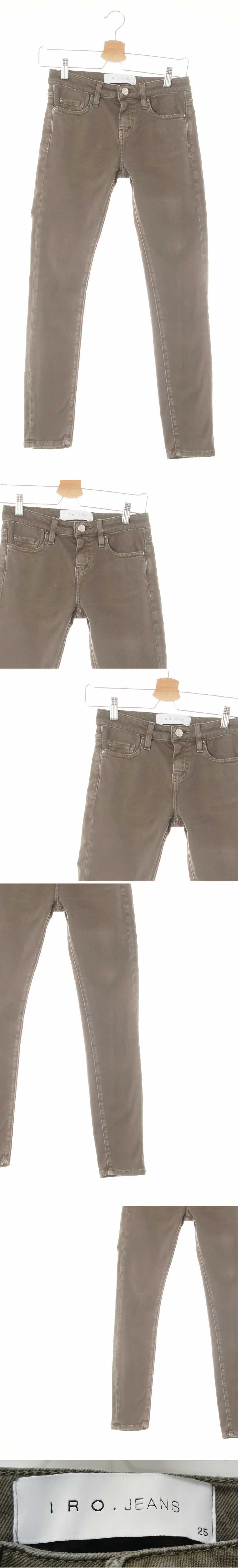 irojeans 슬림스키니진 irojeans 카키인디고 데님 슬림스키니진