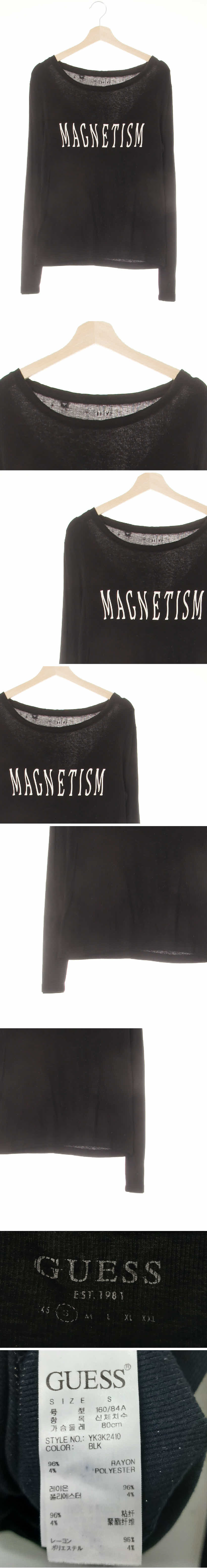 Guess magnetism골지티 Guess 블랙 magnetism골지티