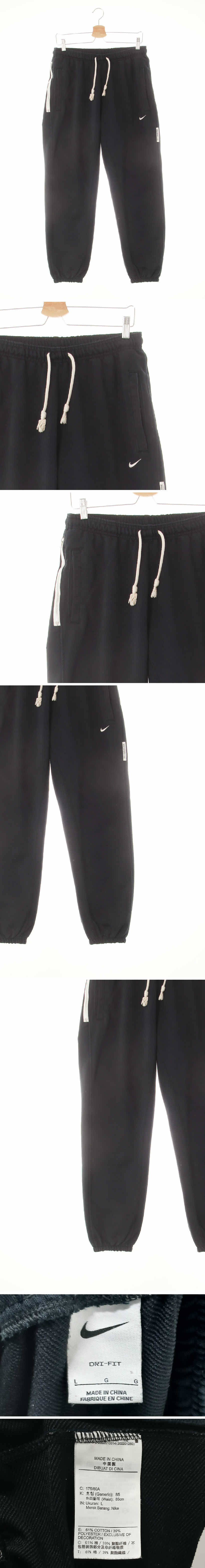 나이키 자수로고조거팬츠 나이키 블랙 드라이핏 자수로고조거팬츠