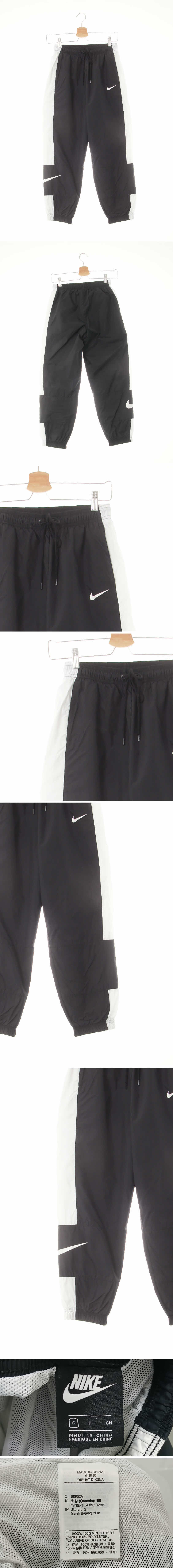 나이키 스우시투톤파라슈트조거팬츠 나이키 블랙 프린팅 스우시투톤파라슈트조거팬츠