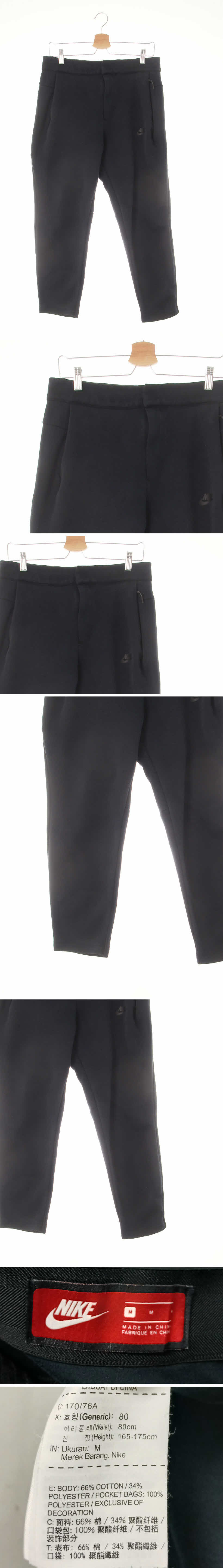 나이키 톤온톤테이퍼트레이닝팬츠 나이키 블랙 면혼방 톤온톤테이퍼트레이닝팬츠