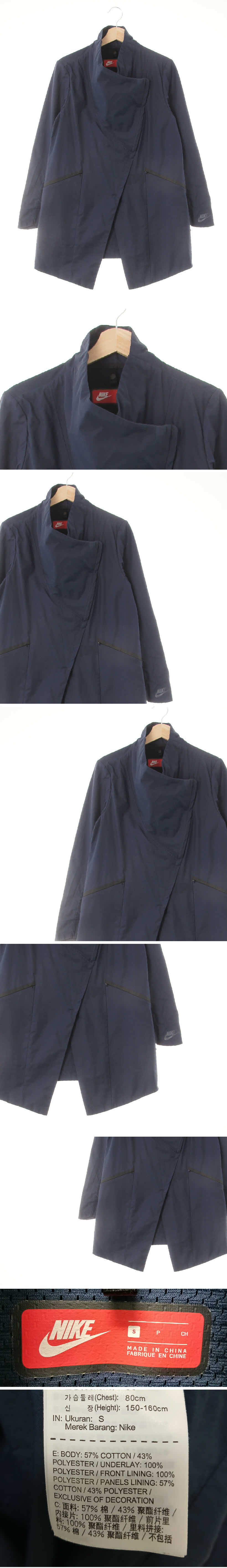 나이키 블랙 숄카라사파리점퍼