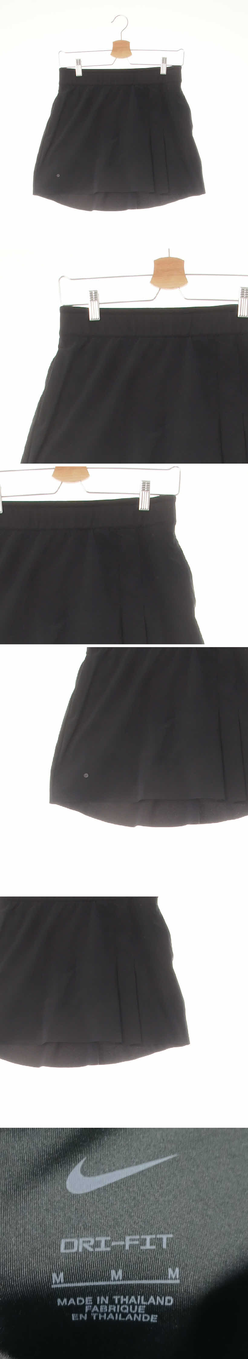 나이키 미니뱃지로고스포츠스커트 나이키 블랙 드라이핏 미니뱃지로고스포츠스커트