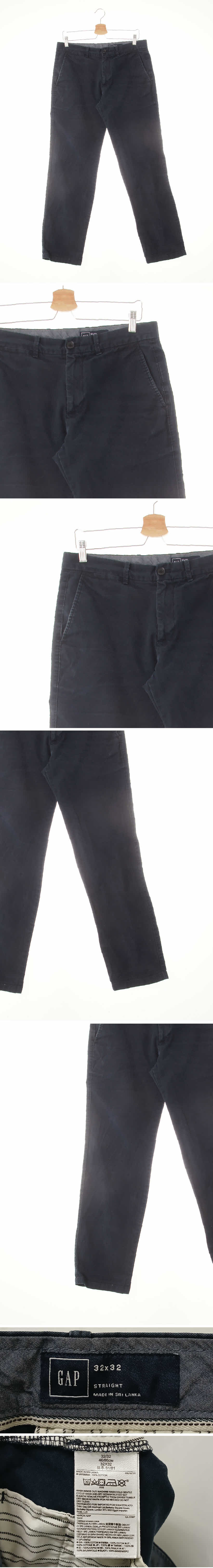 gap 워싱일자치노팬츠 gap 네이비 면 워싱일자치노팬츠