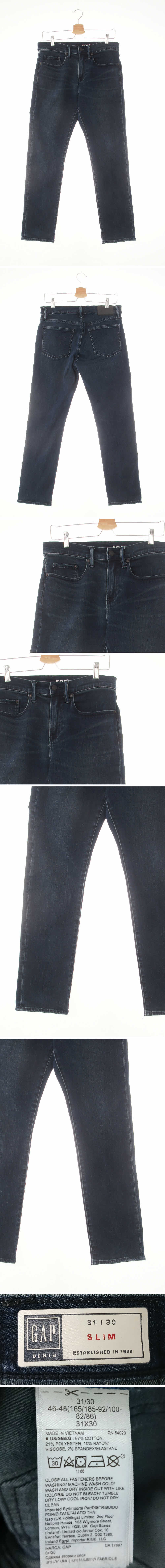 gap 워싱소프트진 gap 진청 데님 워싱소프트진