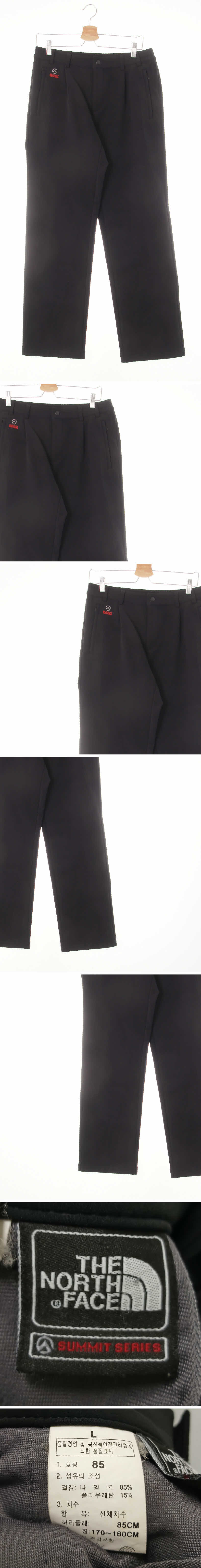 노스페이스 기모핀턱트레킹팬츠 노스페이스 블랙 나일론혼방 기모핀턱트레킹팬츠