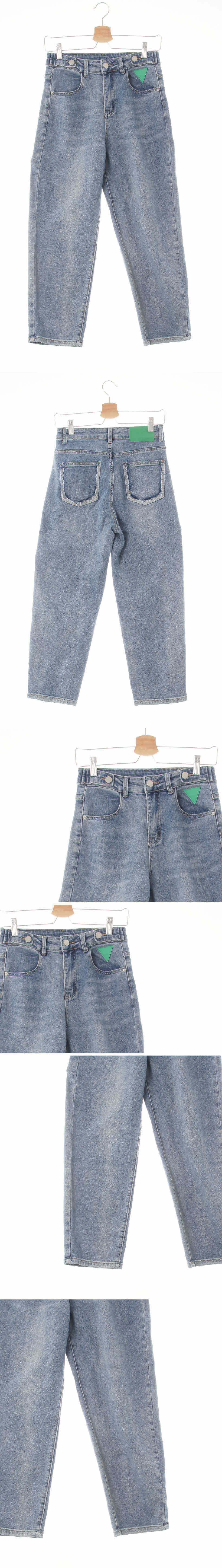 odivajeans 하이맘핏크롭패치진 odivajeans 중청 데님 하이맘핏크롭패치진