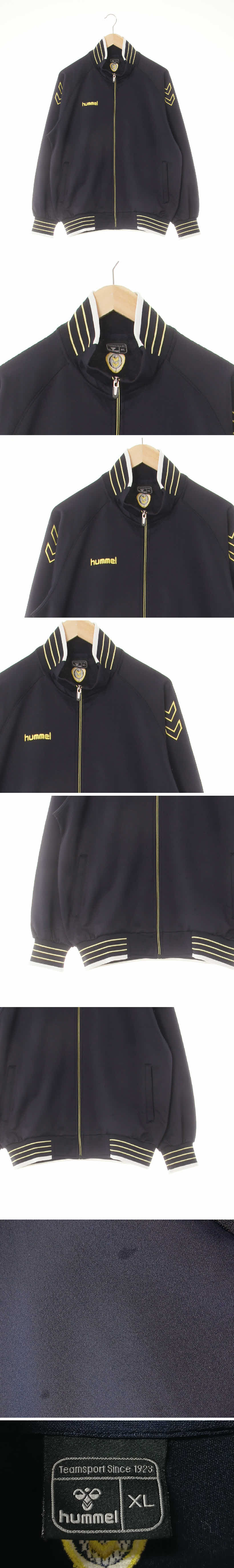 hummel 배색라인포인트집업 hummel 네이비 배색라인포인트집업