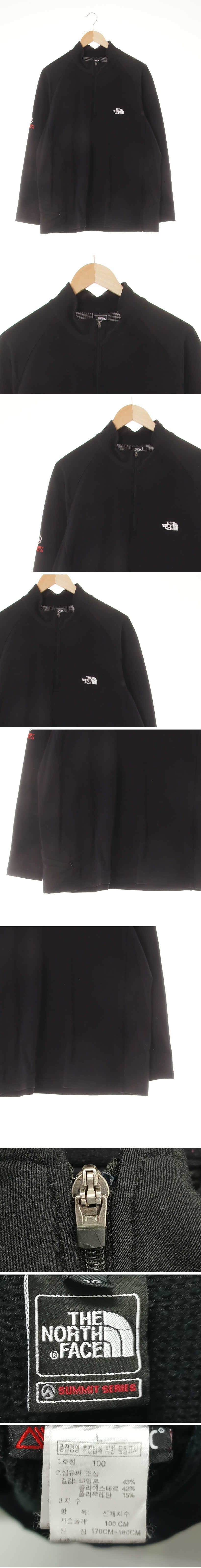 노스페이스 레글런절개반집업웜등산티 노스페이스 블랙 레글런절개반집업웜등산티