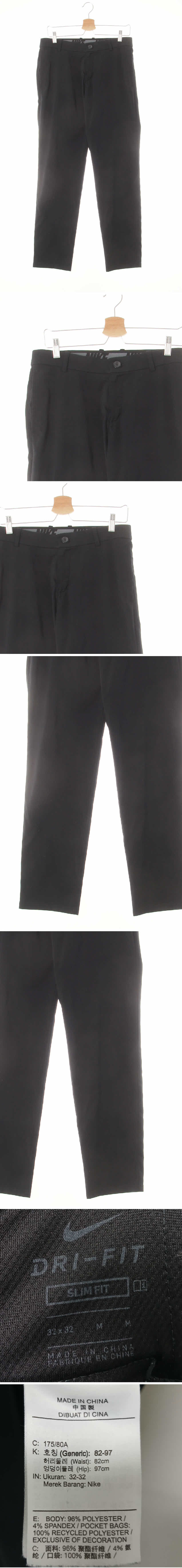 나이키 스포츠슬림팬츠 나이키 블랙 드라이핏 스포츠슬림팬츠