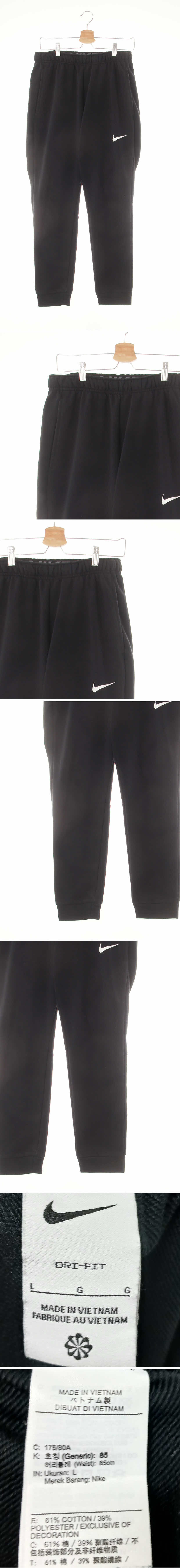 나이키 로고조거트레이닝팬츠 나이키 블랙 드라이핏 로고조거트레이닝팬츠