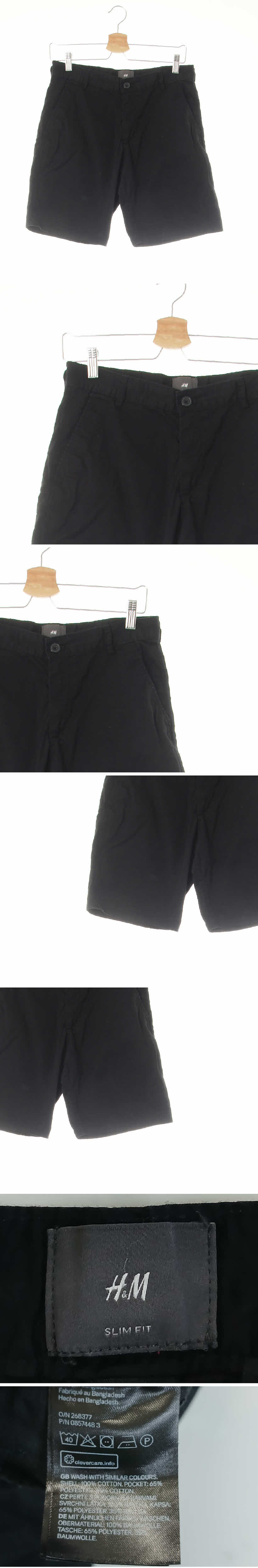 h&m 치노반바지 h&m 블랙 면 치노반바지
